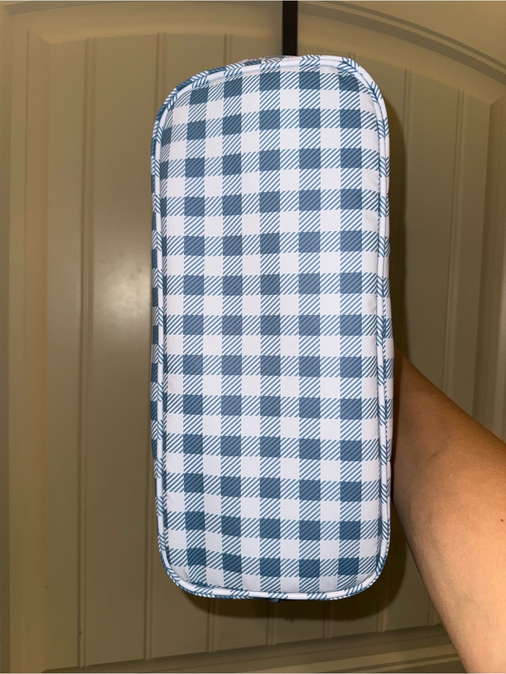 CALPAK Luka Mini Tote in the French Blue Gingham - Travel Bag NWOT - Picture 5 of 8